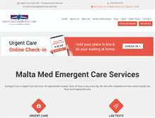 Tablet Screenshot of maltamed.org